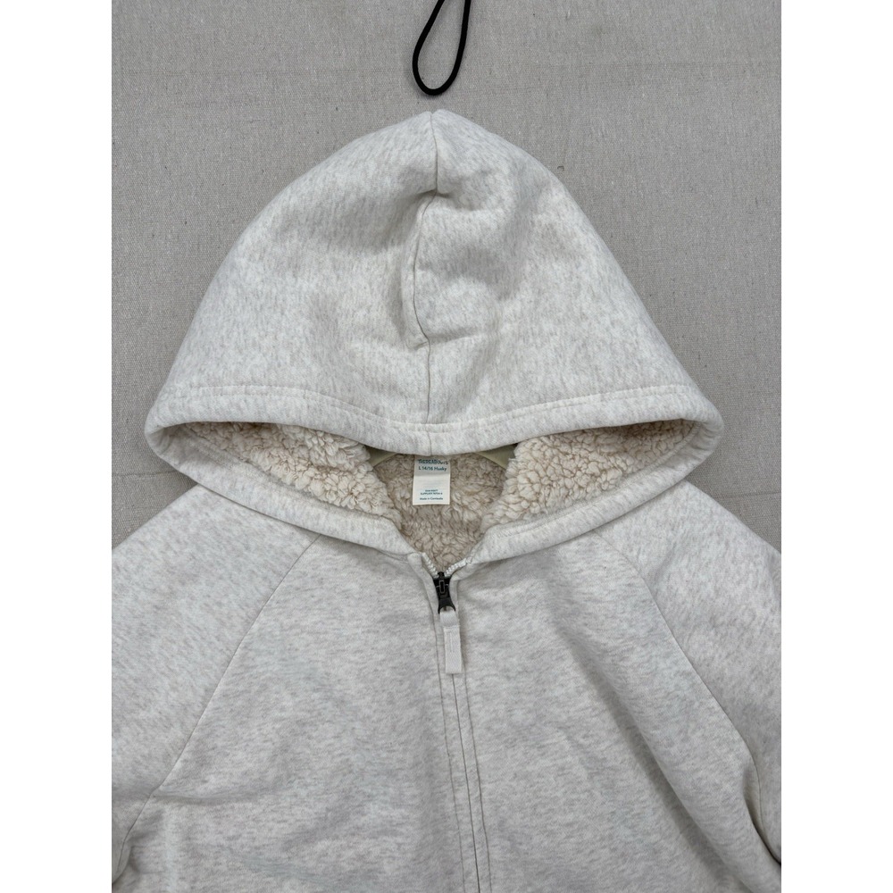 THEREABOUTS Husky Zip Up Hoodie Women's Size Large 14/16 - Picture 13 of 16